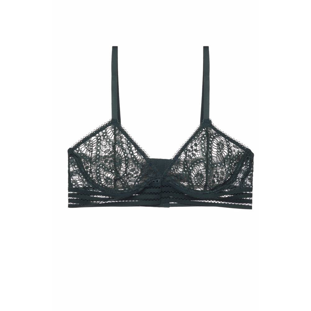 Baroque Emerald Triangle Underwired Bra